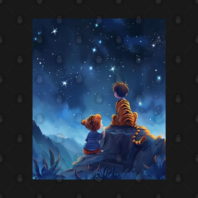 Calvin and Hobbes Artistry by Cierra Bauch