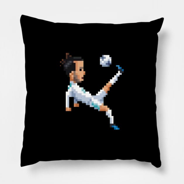 Bale 8bit Pillow by Roti Kodok Art