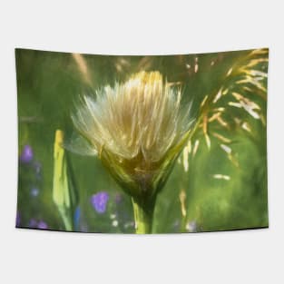 Illustration of goats beard weed Tapestry