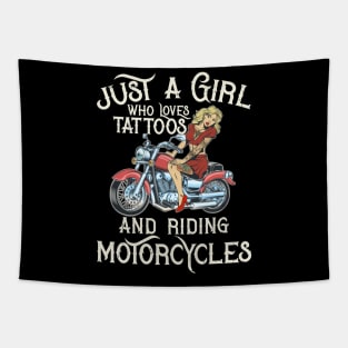 biker girls Tapestry