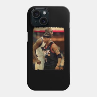 MJ vs Iverson Vintage Phone Case