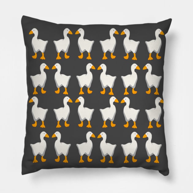 Geese design Pillow by Literallyhades 