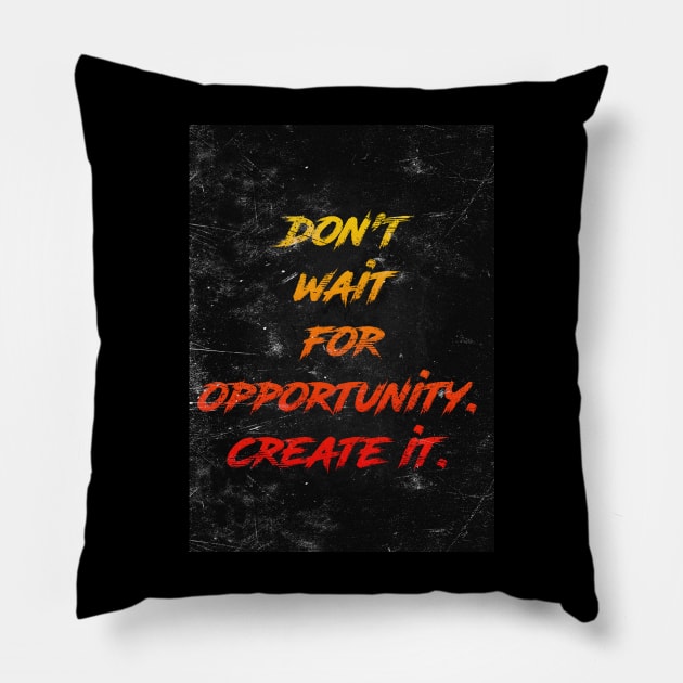 Opportunity Pillow by Durro