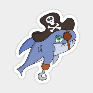 Pirate Shark Magnet