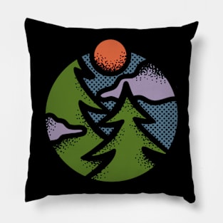 Forest moonlight Pillow