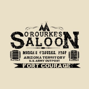 O'Rourke's Saloon from F-Troop (lighter fabrics) T-Shirt