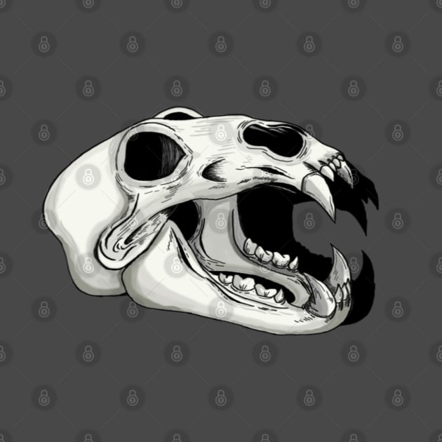 Animal bonehead by Snag_artconcept