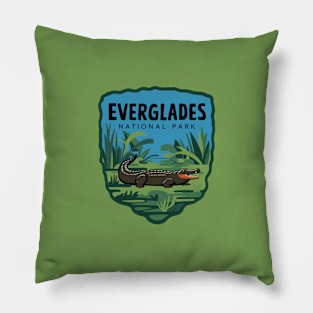 Everglades National Park Florida Alligator Pillow