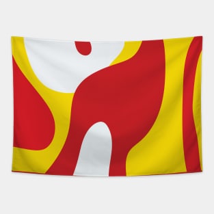 Fire Lava Ice Cream Tapestry