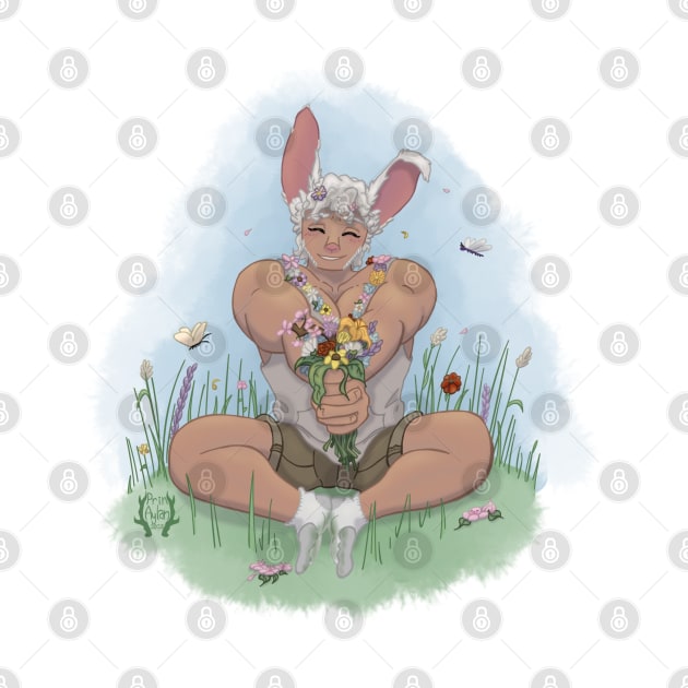 Buff Bunny Boy | Kemonomimi | Spring by Prin Aylan