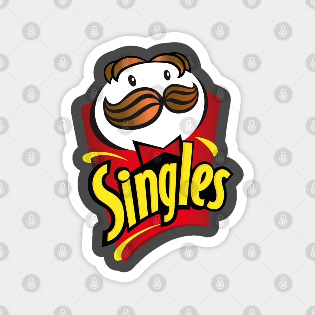 Pringles meme - singles Magnet by Catfactory
