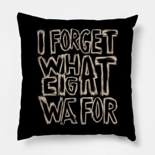 I forget what eight was for outline effect Pillow