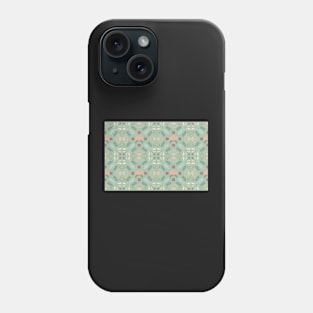 Copy of Floral pattern in bright winter colours Phone Case