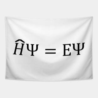 Stationary Schrodinger Equation, quantum mechanics and physics Tapestry