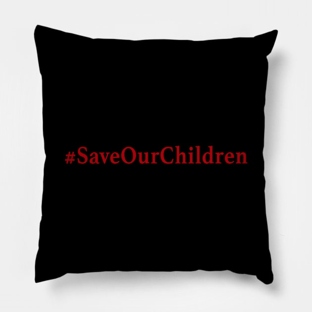 Save Our Children Pillow by NeilGlover