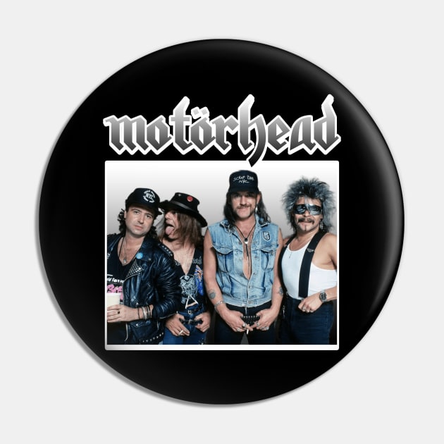 Motorhead Gradient White Pin by Pemandangan Kenangan 2000