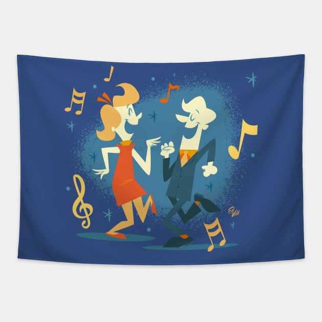 Keep dancing Tapestry by edvill