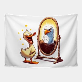 Duck and Eagle Tapestry