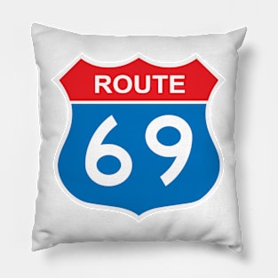 Route 69 Pillow