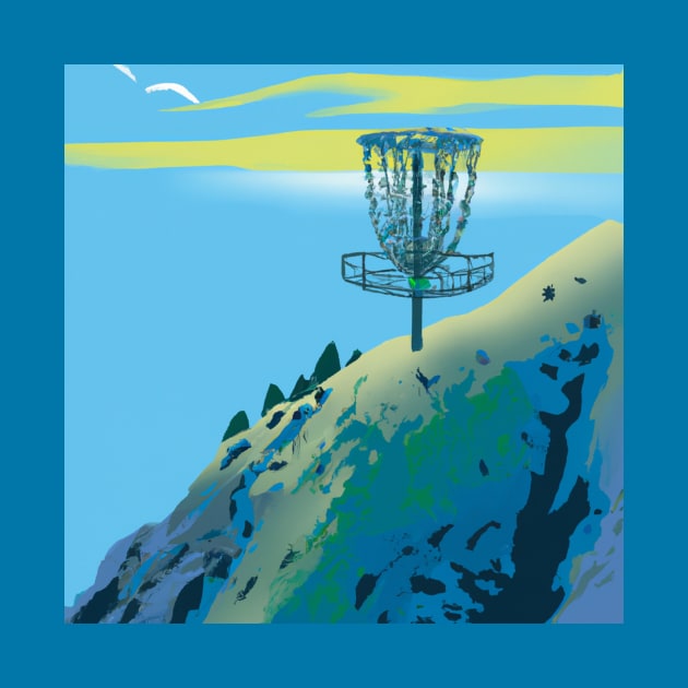 Disc Golf on the Side of a Mountain by Star Scrunch