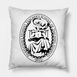 Durpleton's Student Teacher's School of Teaching Students Logo Pillow