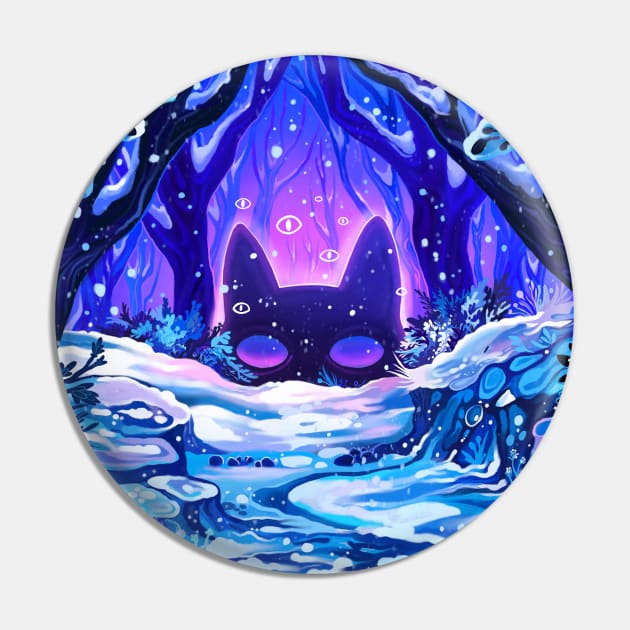 Dreams of Winter Pin by Bethaliceart