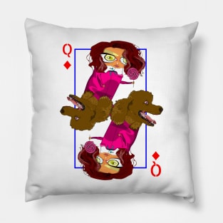 Queen of diamonds Pillow