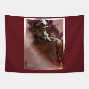 Fire Country - Bode Leone - Fade Tapestry