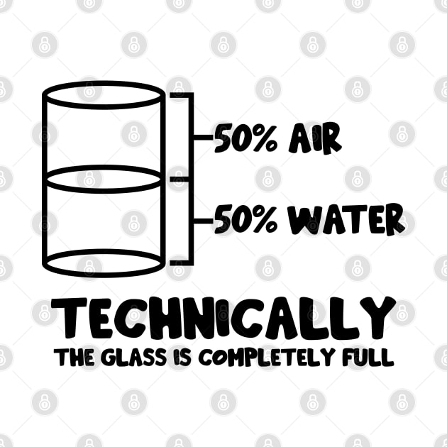 Technically The Glass Is Full by ScienceCorner