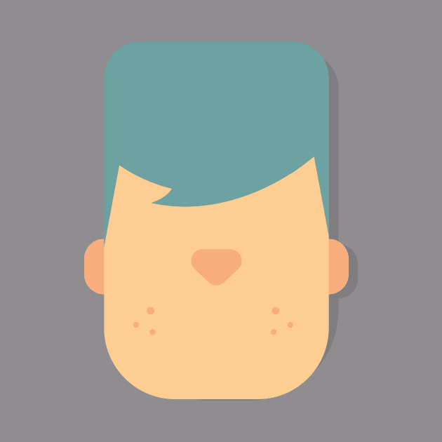 illustration vector cartoon face by Spiderbig