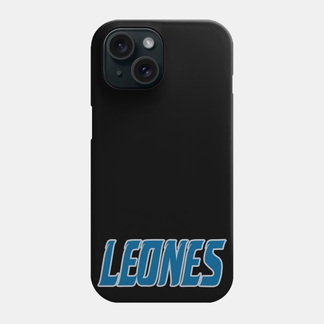 Detroit LYFE en Espanol - Leones! Phone Case by OffesniveLine