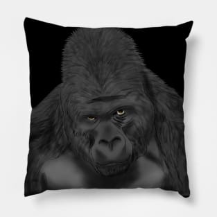 Black Gorilla Pillow