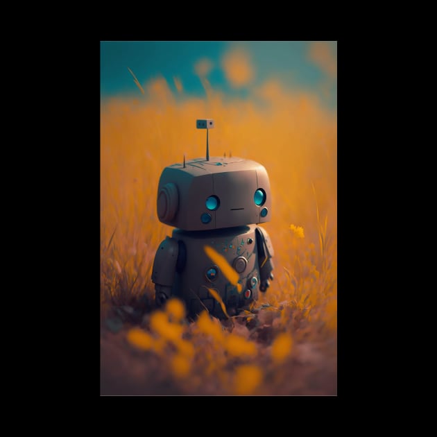 Indifferent Little Bot by hollisart