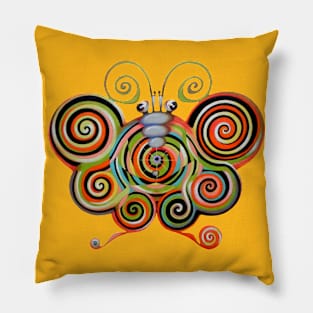 Psychotronic moth Pillow