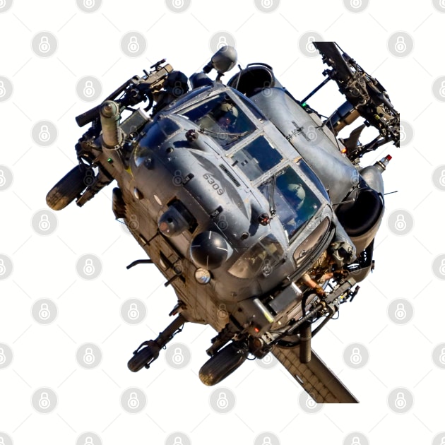 HH60G Pave Hawk Helicopter No Background by acefox1