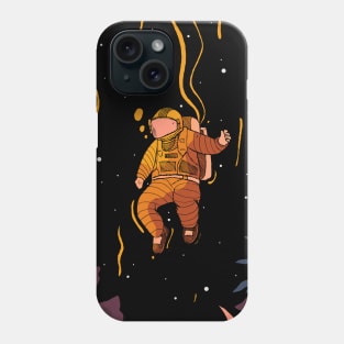 Deep dark space diver Phone Case