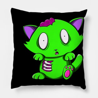 Zombie kitty Pillow