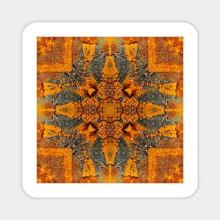 RUST FANTASY PATTERNS and ART Magnet