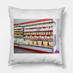 Cretan Cheese Shop Pillow