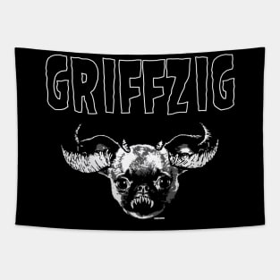 Griffzig // Danzig Brussels Griffon Metal Design Tapestry