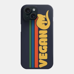 Retro Vegan Dinosaur Phone Case