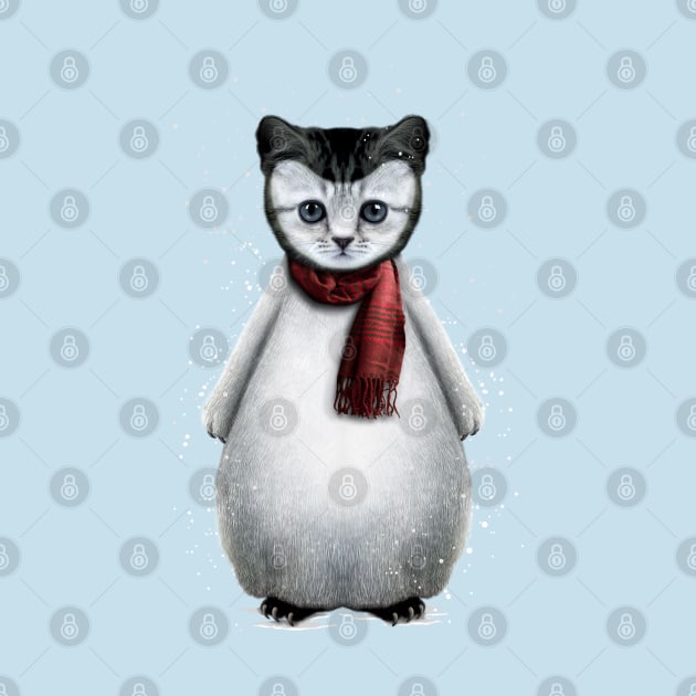 CAT PENGUIN by ADAMLAWLESS