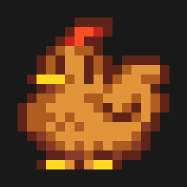 Brown Chicken by SpriteGuy95