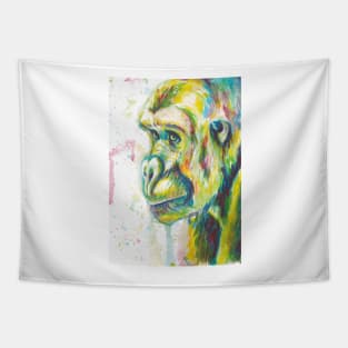 Colourful Gorilla Tapestry