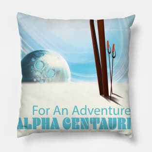 For an Adventure! Alpha Centauri Pillow