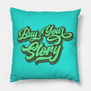 Buy Your Story | Emerald Green Pillow