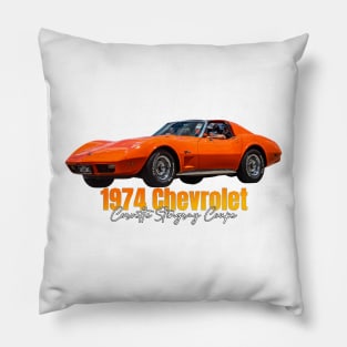 1974 Chevrolet Corvette Stingray Coupe Pillow