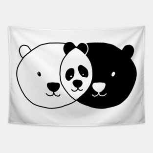 Pandas - Family Picture Tapestry