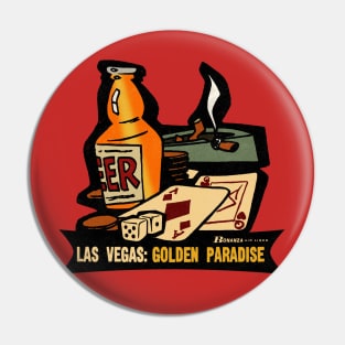 Vintage Vegas Travel Pin