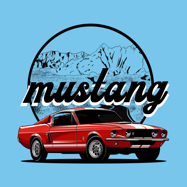 Classic Ford Mustang by Aiqkids Design